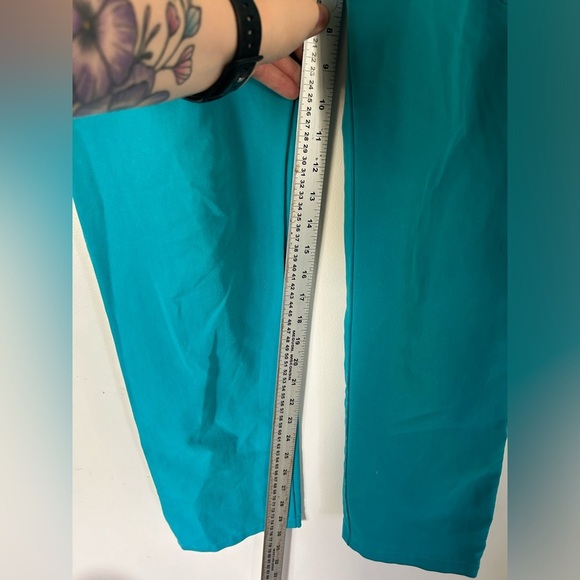 Figs Technical Collection Hydrogreen Yola Skinny Scrubs Size Small Tall - Picture 6 of 9